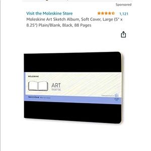 Moleskine Sketch Album NEW